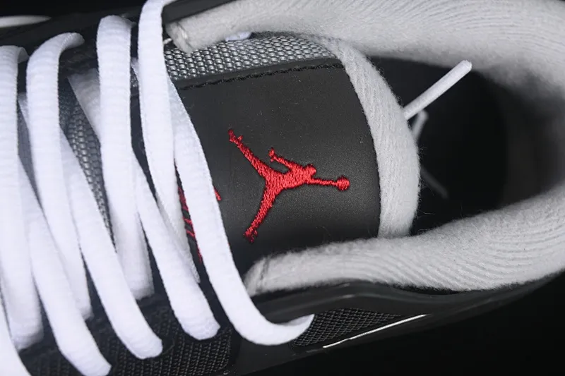 All categories Air Jordan Jordan series basketball shoes Air Jordan 4 Air Jordan 4 "Remastered" AJ4 Joe 4 remake black gray white HV5184-010